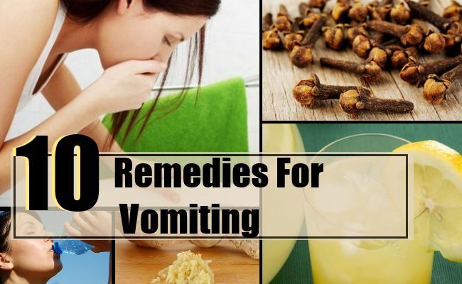 10 remèdes maison surprenantes pour des vomissements