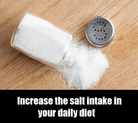 Réduire la consommation de sel