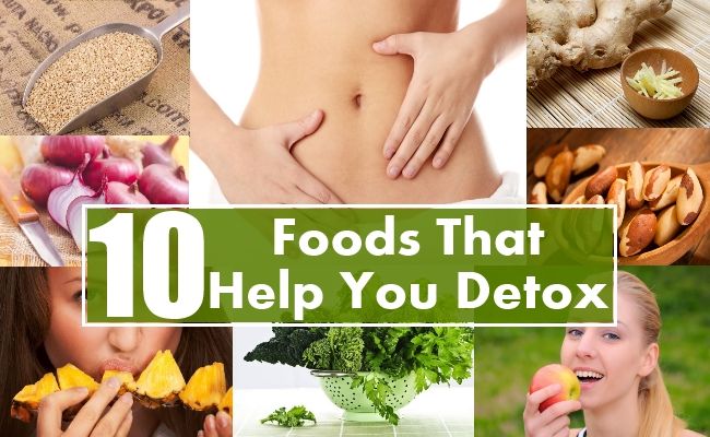 10 aliments qui vous aident à la désintoxication