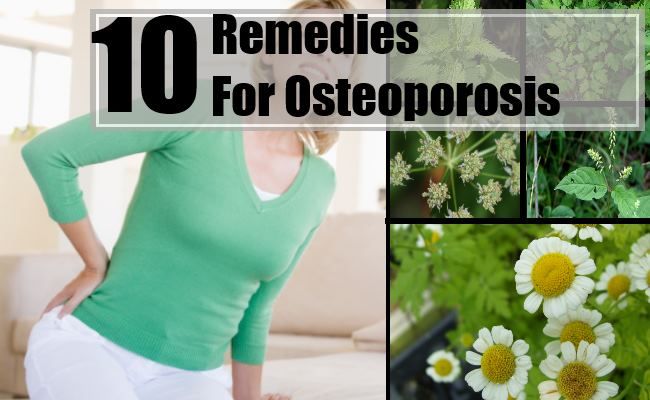 10 remèdes à base de plantes pour l'ostéoporose
