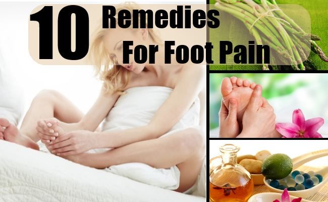 10 Accueil recours pour la douleur de pied