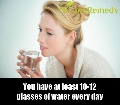 Boire 10 verres d'eau par jour