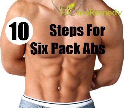 10 étapes pour atteindre six pack abs