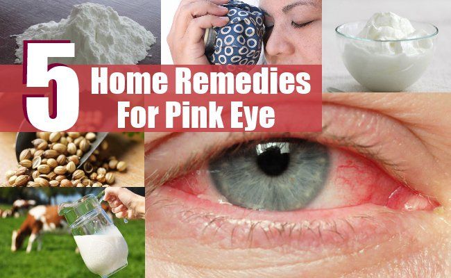 remèdes maison pour l'oeil rose
