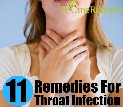 11 Accueil recours pour infection de la gorge