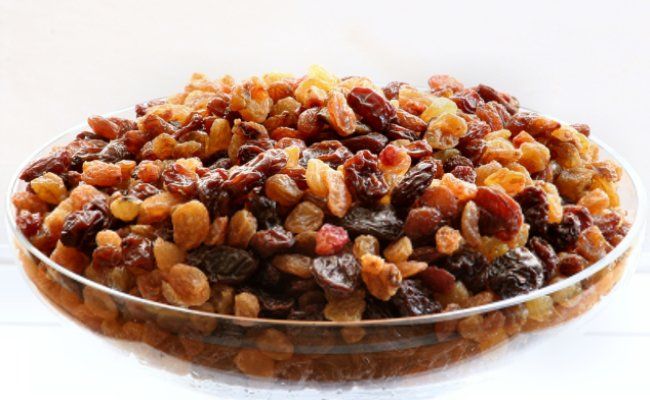 Raisins et dates