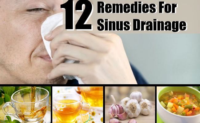 Remèdes pour drainage des sinus