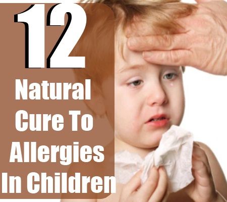 Natural Cure Pour allergies chez les enfants