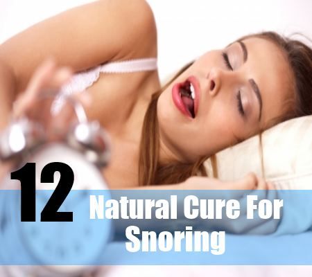 12 Natural Cure pour le ronflement