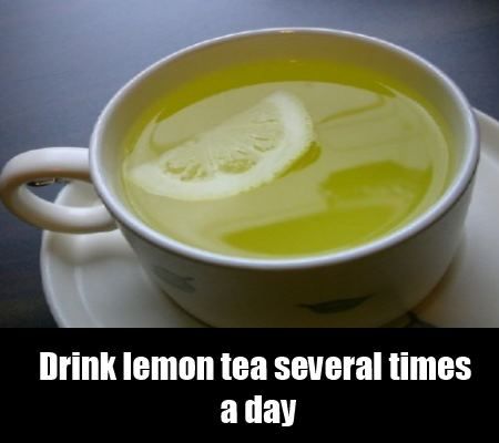 thé au citron