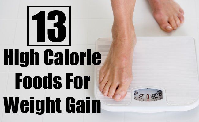 13 aliments riches en calories pour un gain de poids