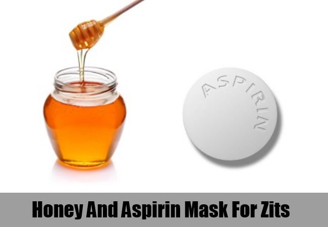 Miel et de l'aspirine Masque