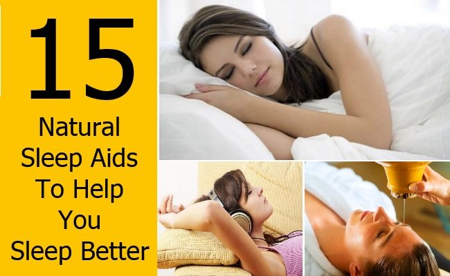 Natural Sleep Aids Pour aider à mieux dormir