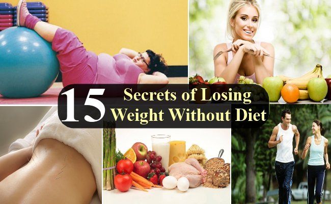 15 Secrets de perdre du poids sans régime