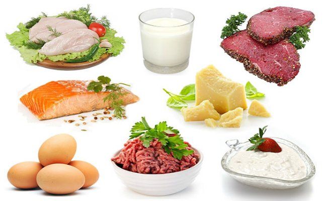 Les aliments contenant des protéines