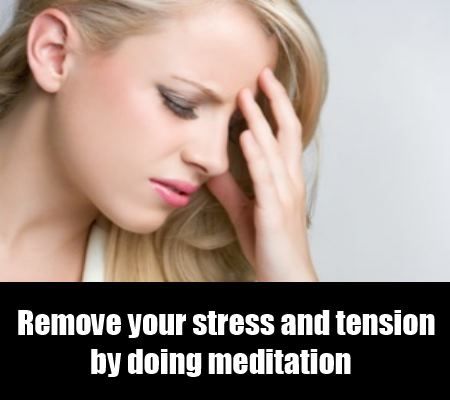 Retirer tension et le stress