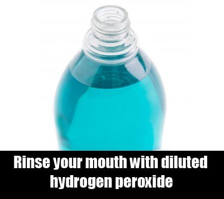 peroxyde d'hydrogène dilué