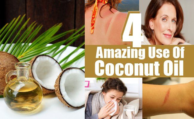 4 utilisation étonnante de l'huile de noix de coco