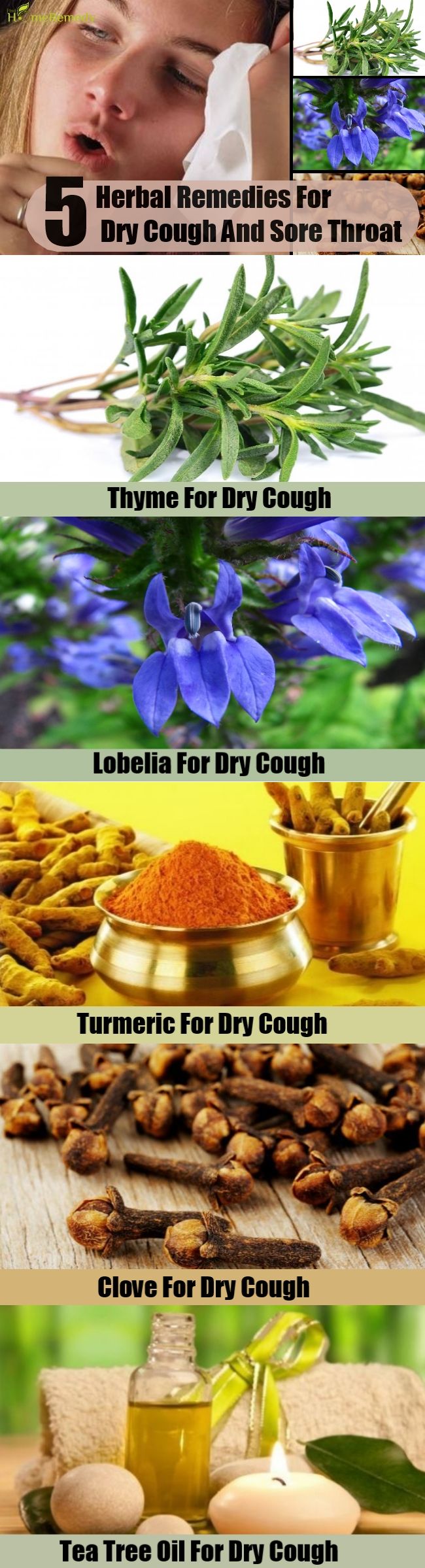 5 Remèdes naturels pour la toux sèche et maux de gorge