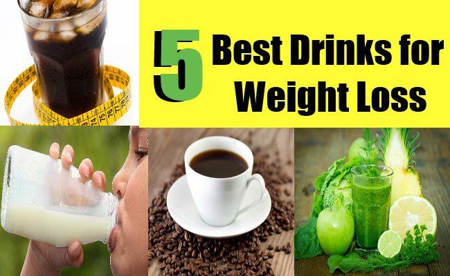 5 meilleures boissons pour la perte de poids
