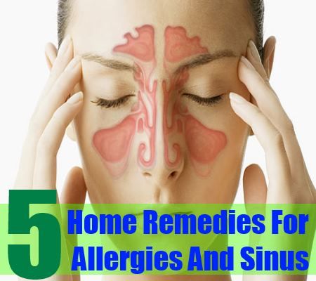 5 meilleurs remèdes maison pour les allergies et sinus