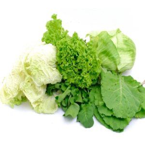Légumes à feuilles vertes