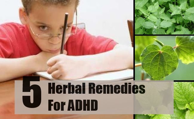 5 remèdes à base de plantes pour le TDAH