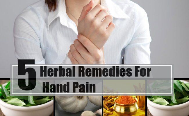 5 remèdes à base de plantes pour les douleurs de la main