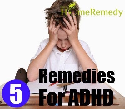 5 remèdes maison pour le TDAH