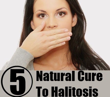 Natural Cure Pour halitose
