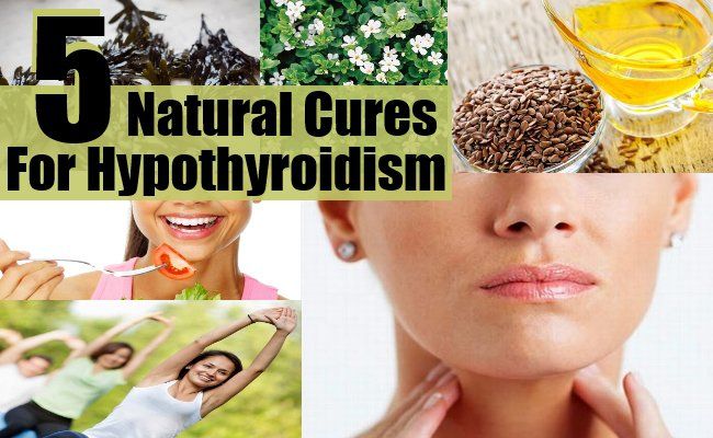 5 remèdes naturels pour l'hypothyroïdie