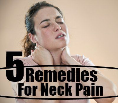 5 remèdes maison puissants pour des douleurs au cou