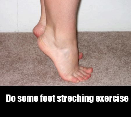 exercice pour les pieds