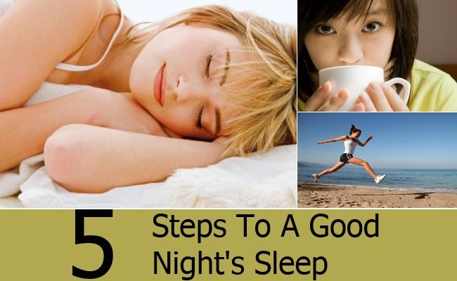 Steps To A Good Night's Sleep