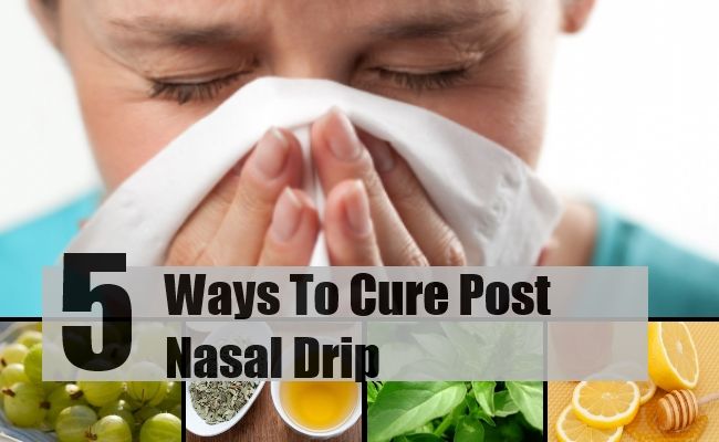 5 façons de guérir après écoulement nasal