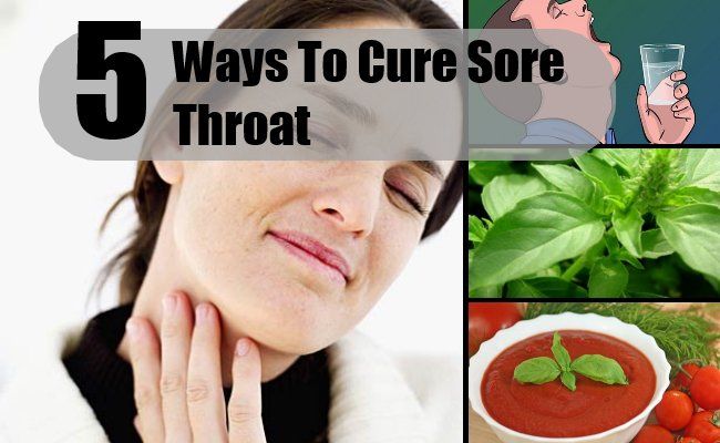 5 façons de guérir les maux de gorge