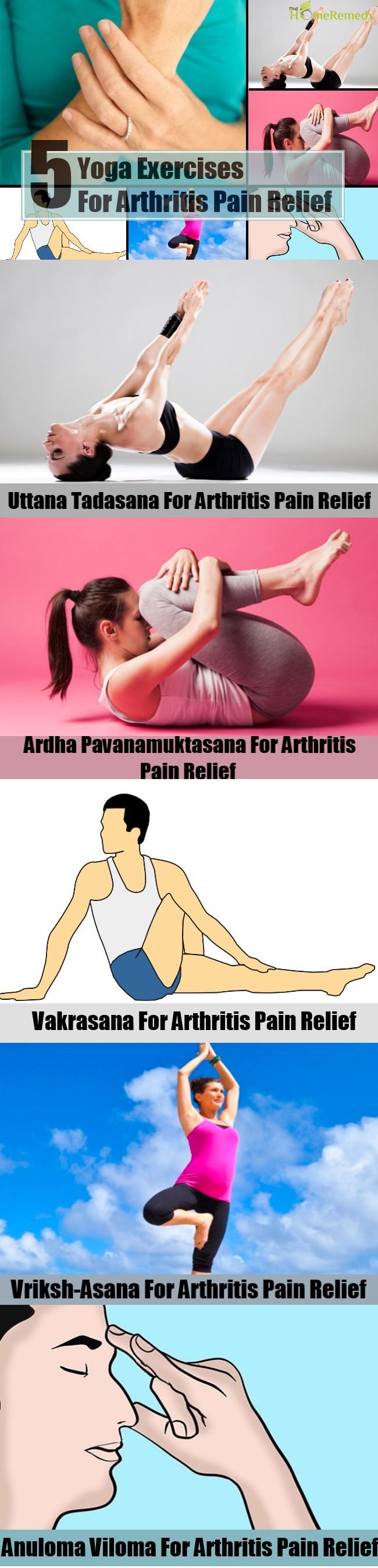 5 Exercices de yoga pour soulager les douleurs arthritiques