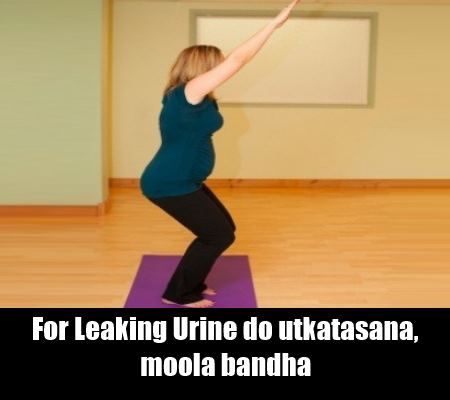 Yoga pour des fuites d'urine