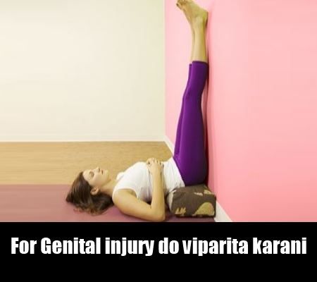 Yoga pour les problèmes des blessures génitales