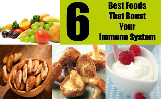 6 meilleurs aliments qui stimulent votre système immunitaire