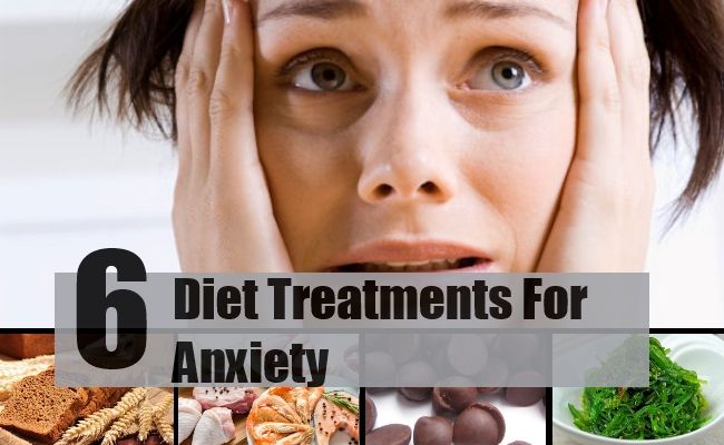 6 traitements de régime efficace pour l'anxiété