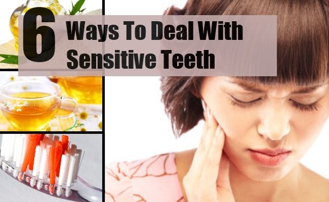 6 meilleures façons de traiter avec les dents sensibles naturellement
