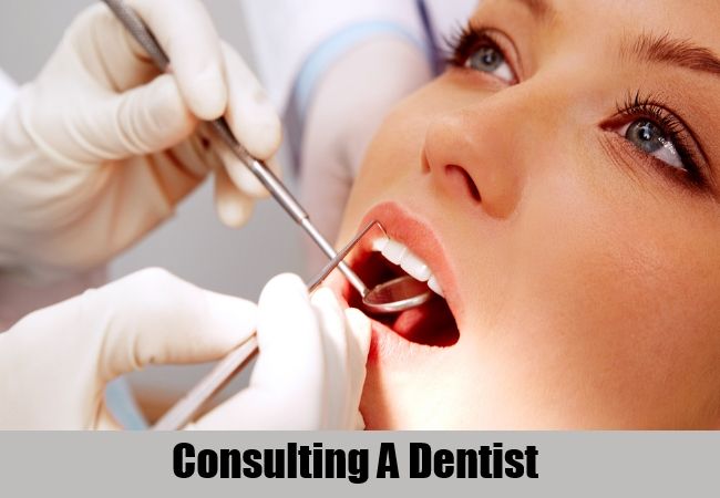 La consultation d'un dentiste