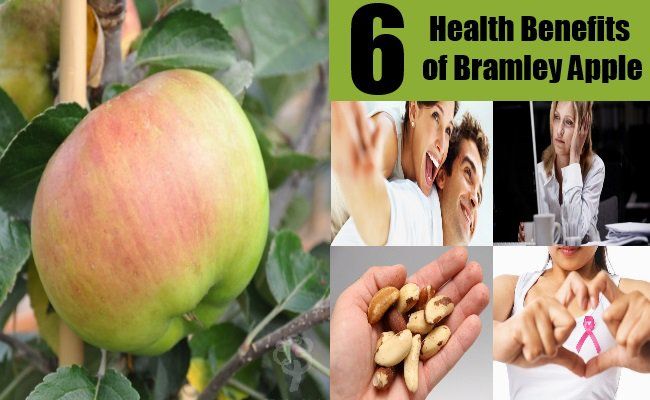 6 prestations de santé de la pomme Bramley