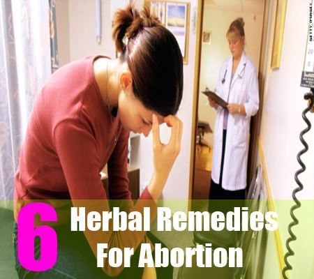 6 remèdes à base de plantes pour l'avortement