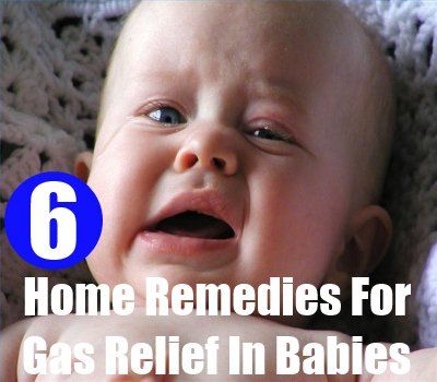 6 Accueil remèdes pour le soulagement de gaz chez les bébés