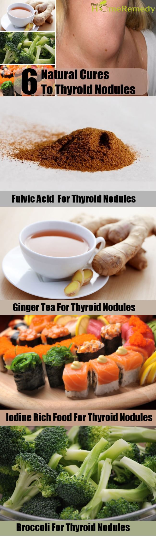 6 naturelles remèdes pour nodules thyroïdiens
