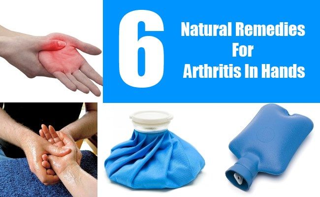 6 Remèdes naturels pour l'arthrite dans les mains