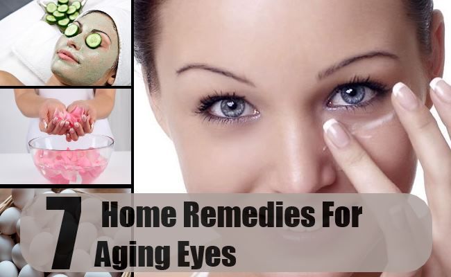 7 remèdes maison pour les yeux étonnants vieillissement