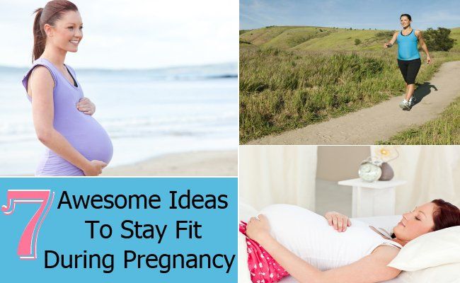 7 idées impressionnants pour rester en forme pendant la grossesse